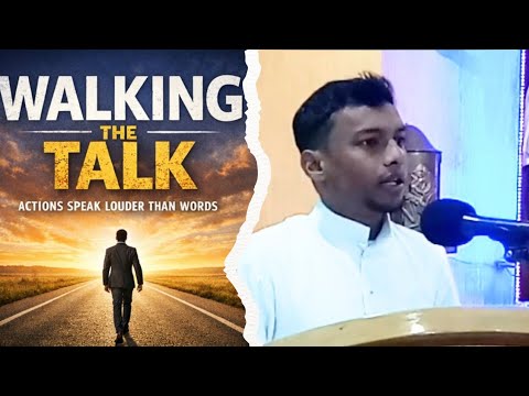 Walk the Talk | Homily By Augustus | Msfs | Augusty 