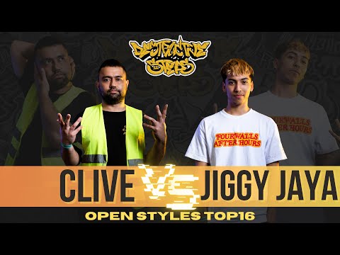 Clive vs Jiggy Jaya | TOP 16 | 1v1 Open Styles | DESTRUCTIVE STEPS 12 LIVE