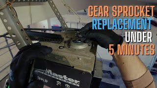 LiftMaster Gear Sprocket Replacement Under 5 Minutes