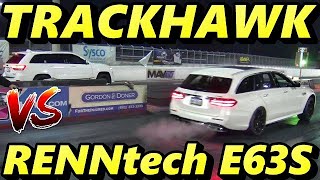 TRACKHAWK gets Spanked by Station Wagon ?? - Also, Ford GT vs CL65  - Drag Race !! RoadTestTV by Road Test TV