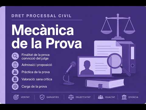 Dret Processal Civil: vídeo complementari 2