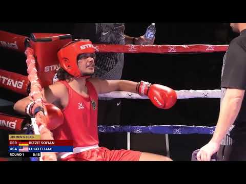 Elijah Lugo (USA) vs. Sofian Bizzit (GER) World Boxing U19 Championships 2024 SF's (80kg)