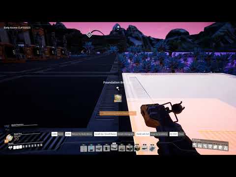 Satisfactory - Tutorial: Quick Foundation Placement