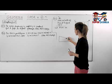 Clasa a VII-a - Dreptunghiul. Partea a 2-a