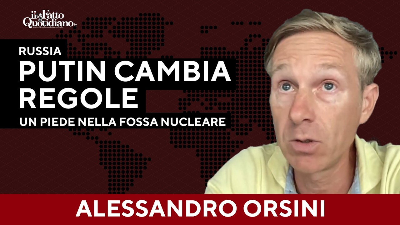 Orsini: “Meloni, Crosetto e Draghi hanno enormi responsabilità nell’escalation nucleare”