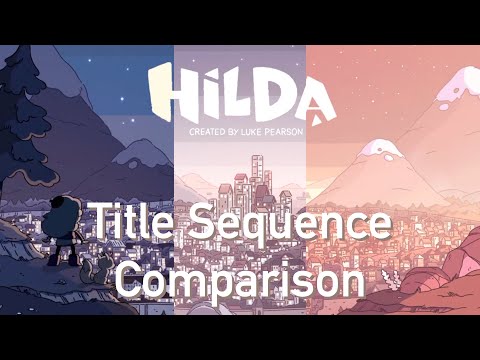 Hilda Intros (S1-3) | Side by Side Comparison