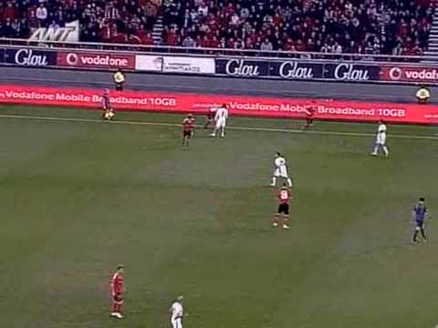 olympiakos vs benfica 5-1 2008-09 uefa cup