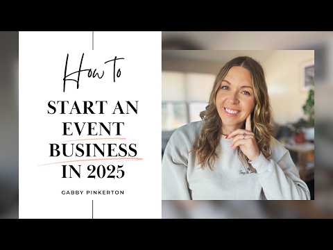 How to Start an Event Planning Business in 2025 (Step-by-Step for Beginners!)