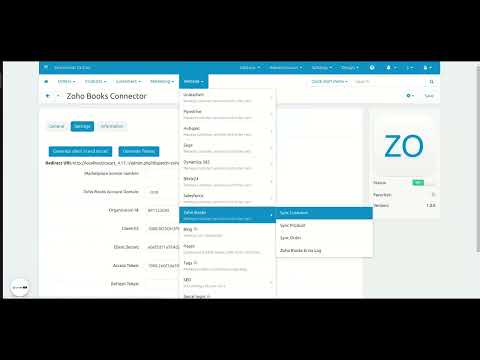 CS Cart Zoho Books Connector || Zoho Books Integration || CS Cart Module #cscart #integration #zoho