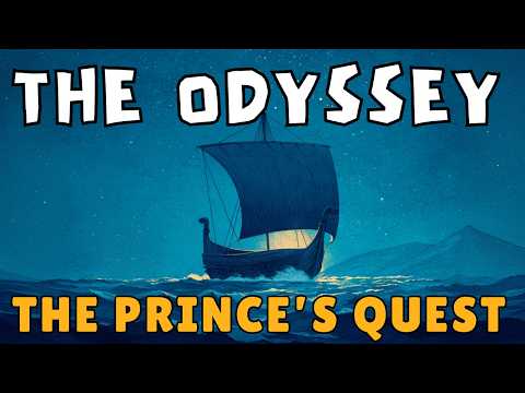 ASMR RAINY Myth: The Odyssey: Part 1 - The Prince’s Quest | ASMR Storytelling and Rain Sounds