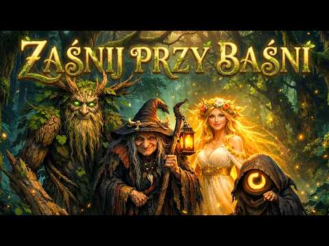 4 SŁOWIAŃSKIE BAŚNIE O 4 STWORACH NA DOBRANOC 💤🌙 (Leszy, Baba Jaga, Południca, Licho)