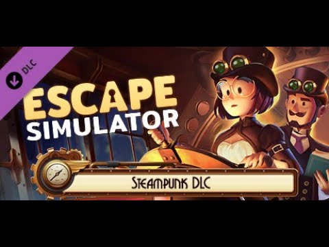 Escape simulator walkthrough - Steam punk DLC all 4 maps - All 32 tokens locations
