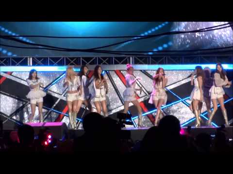 Girl's Generation Gangnam 2012 K-POP Concert Festival 07 Oct 2012 Part 3. Girl's Generation (SNSD).