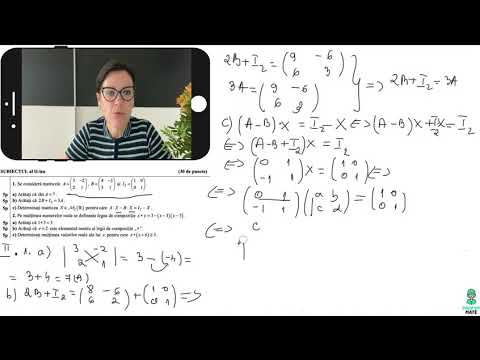 Bacalaureat matematică, sesiunea vara 2021, M_Tehnologic