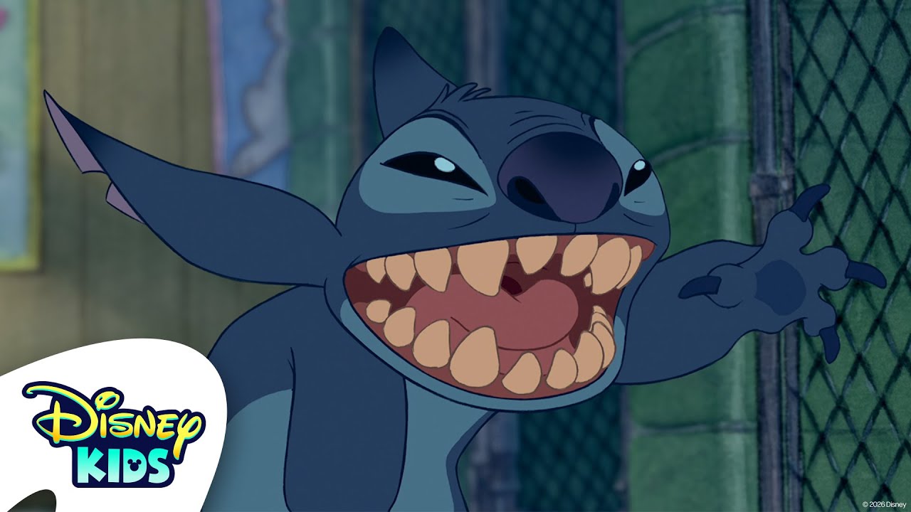New Year, New Stitch 👽🎇 | Lilo & Stitch | @disneykids