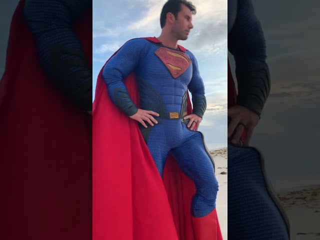 Vídeo relacionado con DC Comics Superman Cosplay Zip-up Hoodie with Cape-Dc-Boys 4-20