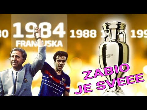 🏆EURO 1984🏆JUGOSLAVIJA RAZOČARALA🔴PLATINI NAJBOLJI IKADA🔴DANCI NAJVEĆE IZNENAĐENJE