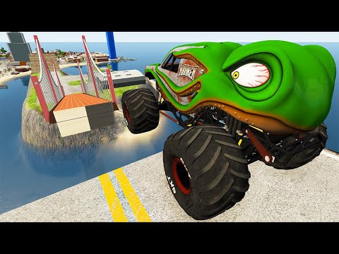 High Speed Random Car Jumps 181 – #beamngdrive