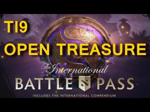TI9 BATTLE PASS + OPEN TREASURE | THE INTERNATIONAL 2019 COMPENDIUM DOTA 2|