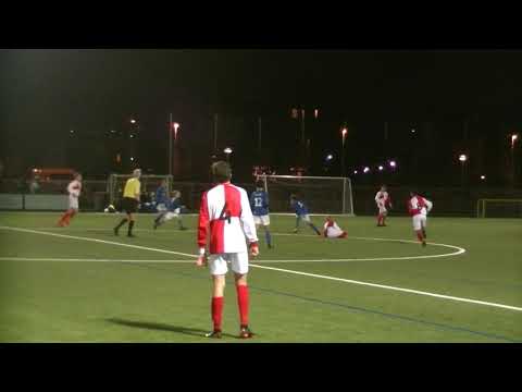 UVV JO15-2 - Kampong JO14-1 oefenwedstrijd 3de helft (14-1-2019)