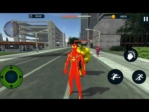 Red Spider Hero City Rescue Missions | Spider Hero Vs Monster Hero Vs Spider - Android GamePlay