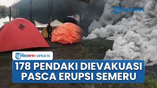 Detik-detik Ratusan Pendaki yang Terjebak di Ranu Kumbolo Dievakuasi Pasca-Erupsi Gunung Semeru