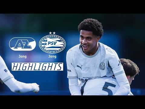 Jong AZ Alkmaar Zaanstreek 0-2 Jong PSV Philips Sp...