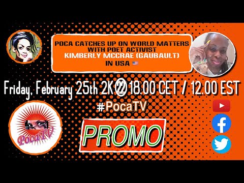 🔸 PROMO 🔸 PocaTV LIVE 2K22-0225 - Kimberly McCrae (Gaubault)
