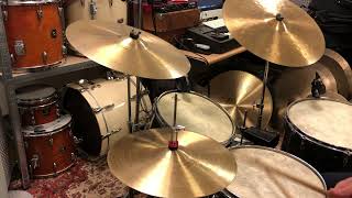 Video thumbnail for DRIFT DRUMS - 1991 Paiste Sound Formula Set (13” HH - 16” Crash - 20” Ride) by Drift Drums