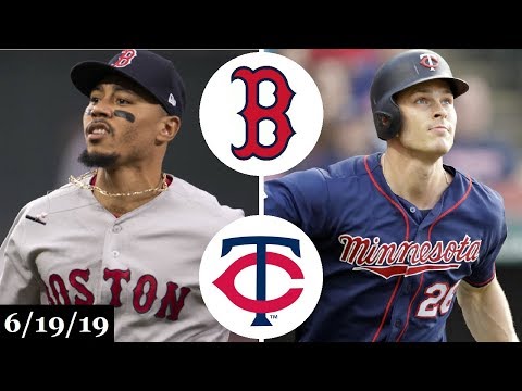 Boston Red Sox vs Minnesota Twins - Full Game Highlights | June 19, 2019 | 2019 MLB Season