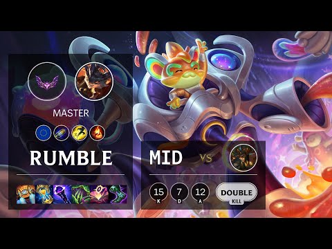 Rumble Mid vs Cassiopeia - EUW Master Patch 12.2