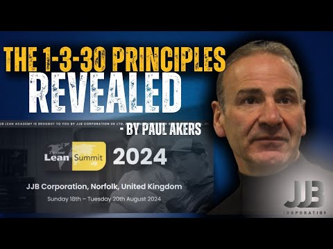 Lean Summit | 1-3-30 Leadership Concept | Paul Akers