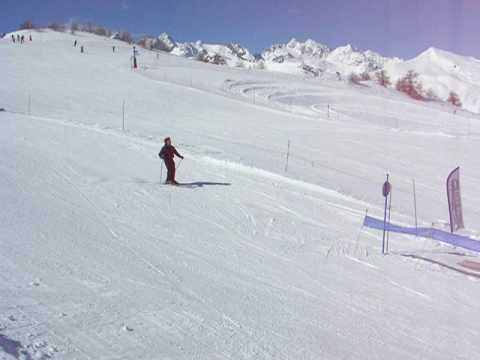 line ski freestyle snowpark Serre Chevalier 2010