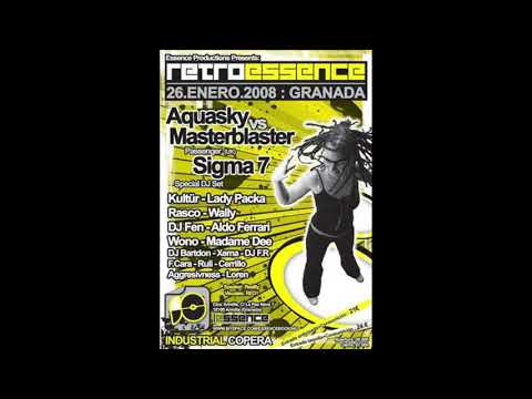 Retro Essence - Aquasky Vs Master Blaster - 26 Enero 2008 ,Granada (Industrial Copera)