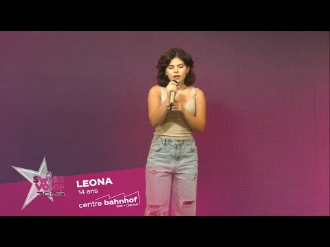 Leona 14 ans - Swiss Voice Tour 2023, Centre Banhof Biel - Bienne