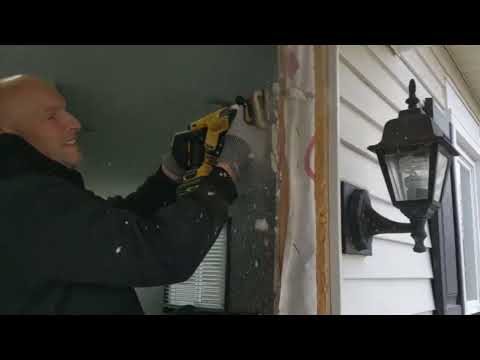 Replace Front Door Under 10 min | How to replace a door like a pro in 10 Minutes #revive #tooltips