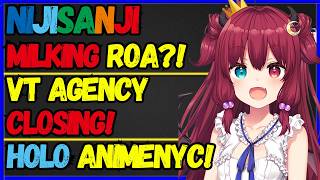 Nijisanji JP MILKS ROA MERCH! VTuber AGENCY CLOSES!