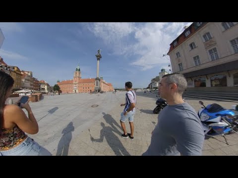 It's good to be back in Warsaw, Poland. Walk in 4K