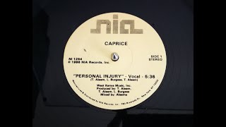 Caprice - Personal Injury (1986) [Electrofunk] HQ