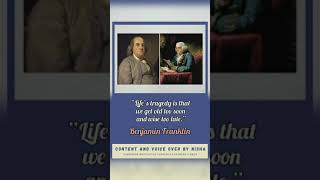 Benjamin Franklin life quotes || Motivation whatsapp status video
