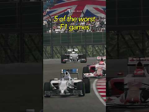 5️⃣ of the WORST F1 games ever made