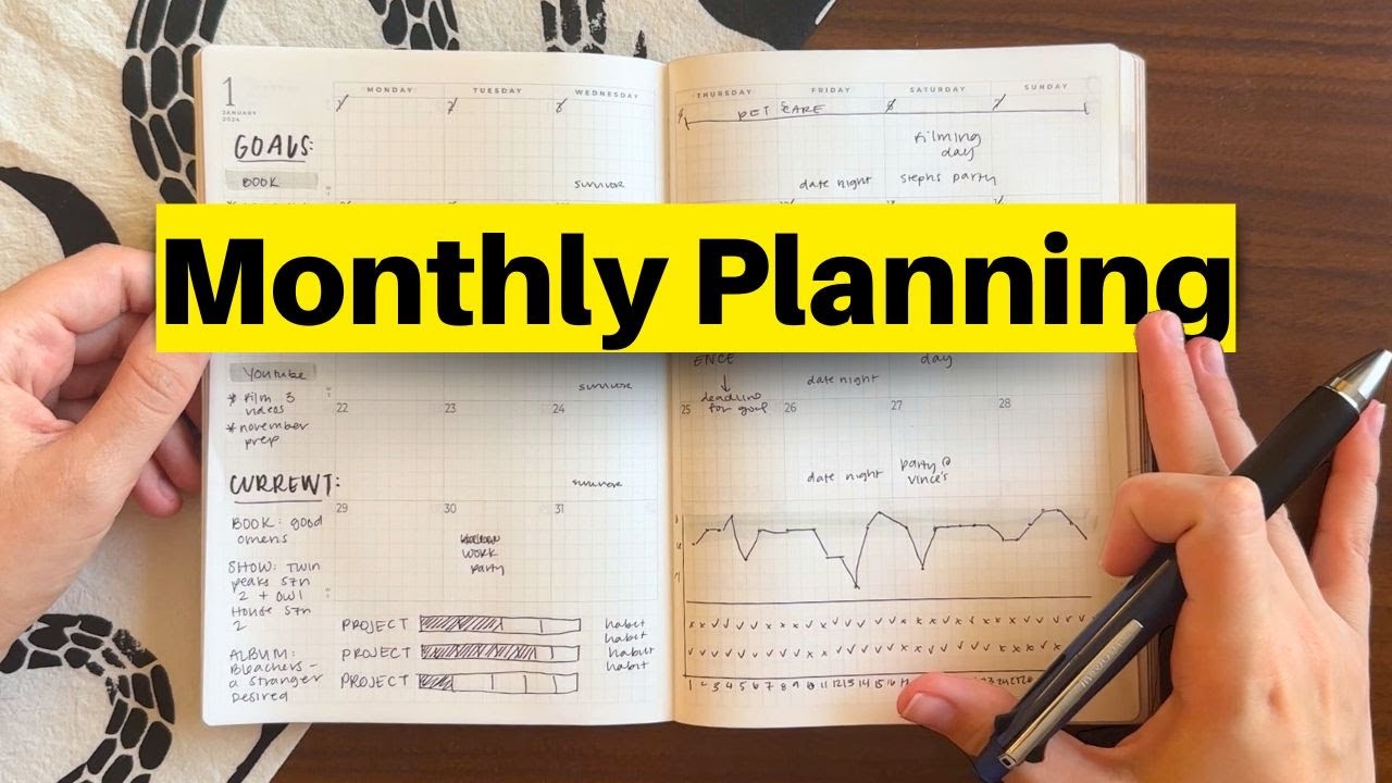 5 Functional Ways to use your Monthly Spread