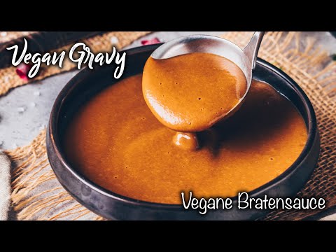 The Best Vegan Gravy ☆ Perfect for Thanksgiving and Christmas Dinner ☆ Easy Recipe ☆