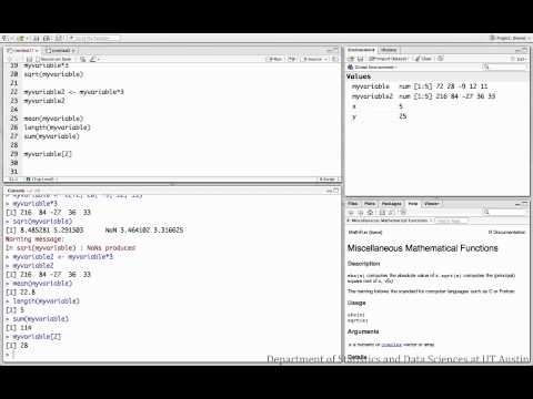 This video will show how to install R and RStudio.