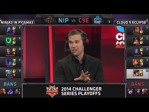 Cloud 9 Eclipse vs Ninjas in Pyjamas | Game 3 Finals of EU Challenger Series | C9E vs NIP G3