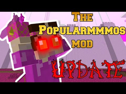 Minecraft | Mod Reviews | THE POPULARMMOS MOD UPDATE!! EVIL JEN?!
