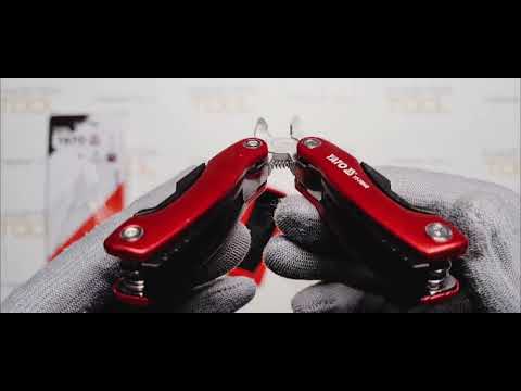 Мультитул туристический YATO 9 в 1 (YT-76040) - универсальный помощник Мультитул туристический YATO 9 в 1 (YT-76040) - универсальный помощник