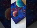 Galaxy painting technique 😱😳 #shorts #craft #art #drawing #satisfying