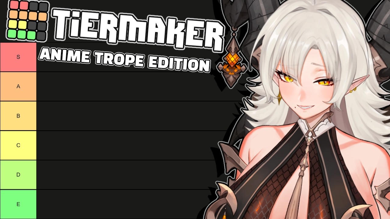 【TIERLIST】Anime tropes ranking!【V&U | GEN4】