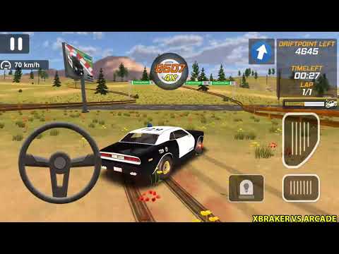 Police Drift Car Driving Simulator: Mustang Police All Missions Completed - Android Gameplay HD